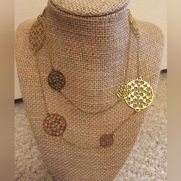 Coach necklace and earring set - Picture 4 of 6